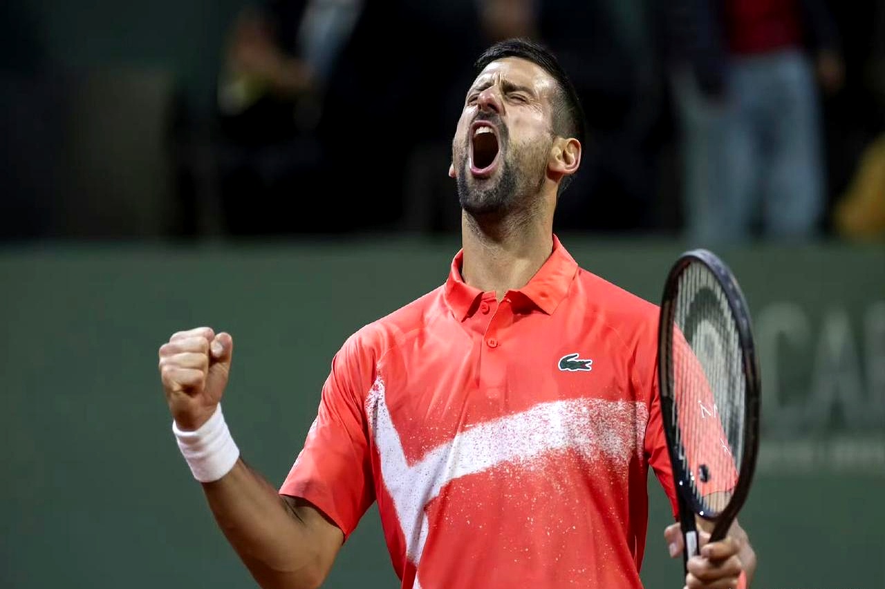 关于德国网球队绝地反击日本网球队，德约科维奇高光表现的信息