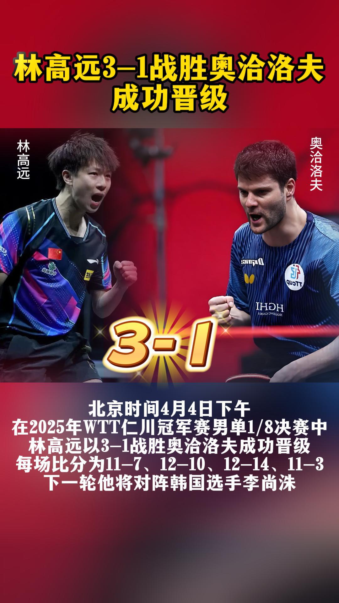 韩国乒乓球队鏖战德国乒乓球队，奥恰洛夫绝境逆转的简单介绍